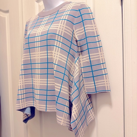 OSOS Plaid sweater new without tag - Picture 3 of 10